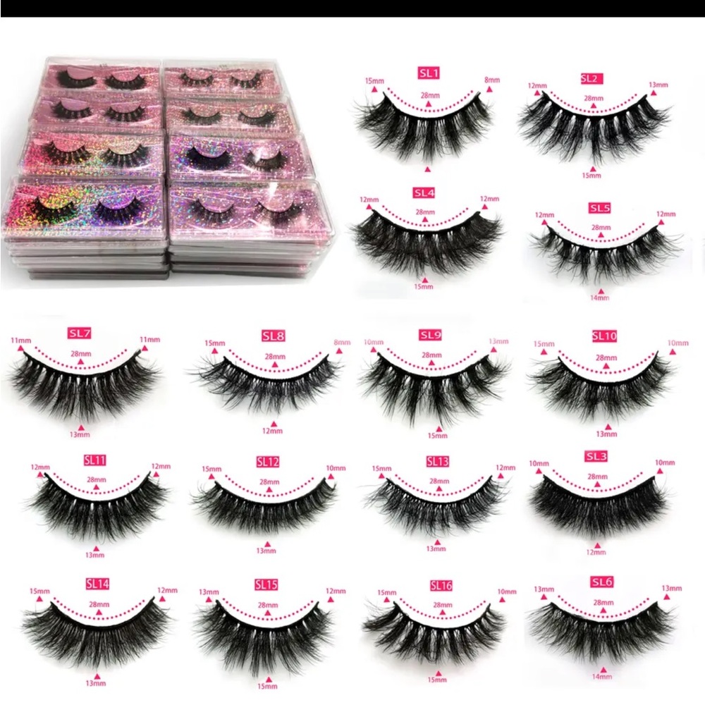3D faux mink lashes